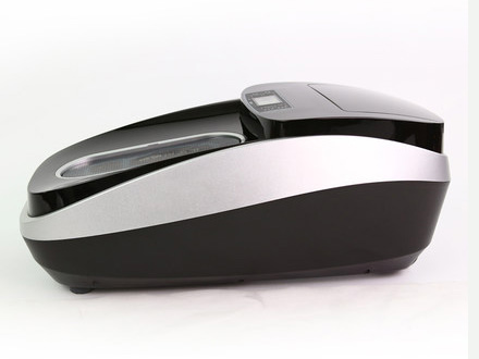 钛银色高档智能全自动鞋覆膜仪 XT-46C